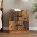 vidaXL Nachtkastje met lade Oud hout 43 x 34,5 x 44,5 cm Bewerkt hout