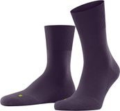 FALKE Run eenkleurig katoen functioneel materiaal sokken unisex rood - maat 37-38