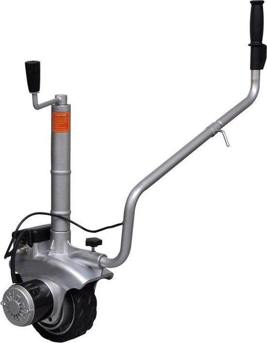 vidaXL Elektrotrekker - gemotoriseerd - 12V - 350W - aluminium
