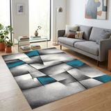 TapisTrend Designer tapijt Turquoise 200x290 cm