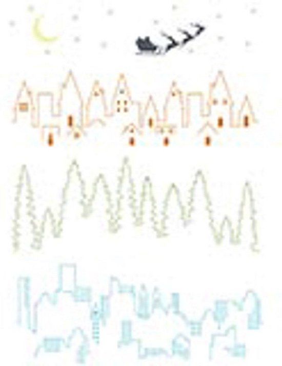 Sizzix Clear Stamp Set A5 Cosmopolitan The View 6pcs