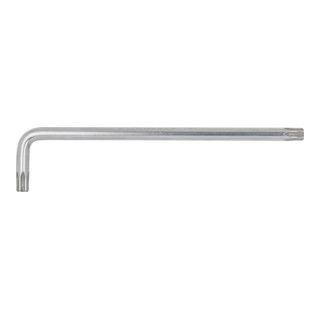 KS Tools RVS hoeksteeksleutel TX met asgat, lang, TB30 - 1 stuk