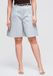 OMBRE Korte broek - Loose Fit - Rits - Gestreept Grijs M