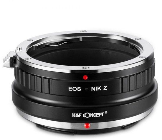 K&F Adapter Nikon Z-Mount Camera naar Canon EF Lens