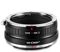 K&F Adapter Nikon Z-Mount Camera naar Canon EF Lens