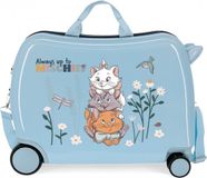 Disney Rolling Suitcase 4 Wheels Before The Bloom Cat