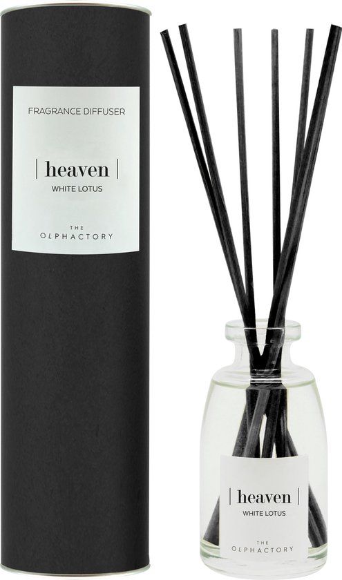 The Olphactory Luxe Geurstokjes | Reed Diffuser #heaven - tropische witte lotus