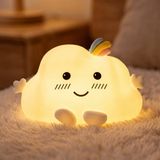 Deryan Wolken Nachtlamp Baby - Lampe pour enfant rechargeable - Couleurs RVB - 16 couleurs