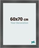 yd. Cadre photo 60x70 cm Noir mat MDF Pisa