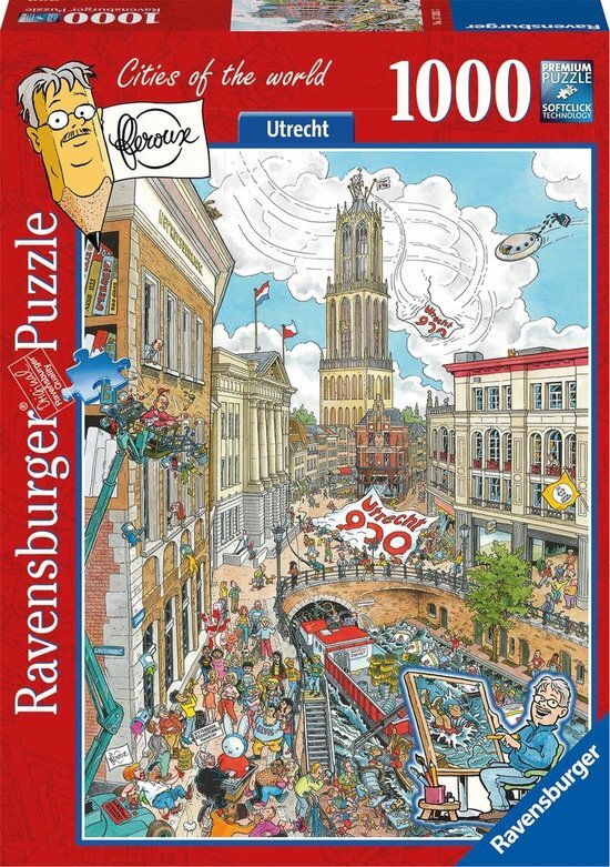 Ravensburger Fleroux - Utrecht Puzzel (1000 stukjes)