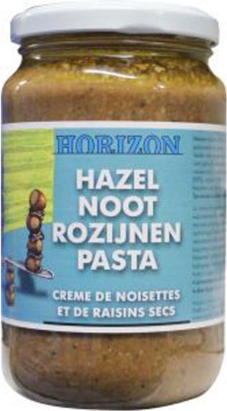 Horizon Fitness Hazelnoot Rozijnenpasta