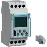 Hager Digitale timer met weekprogramma EG103 V, 1 kanaal, 56 geheugenplaatsen/12-24 V