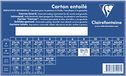 Clairefontaine 34053C - Schilderskarton met witte coating, 46x33 cm, 3mm dik, wit canvas