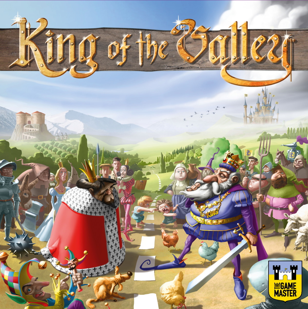 The Game Master King of the Valley - Bordspel