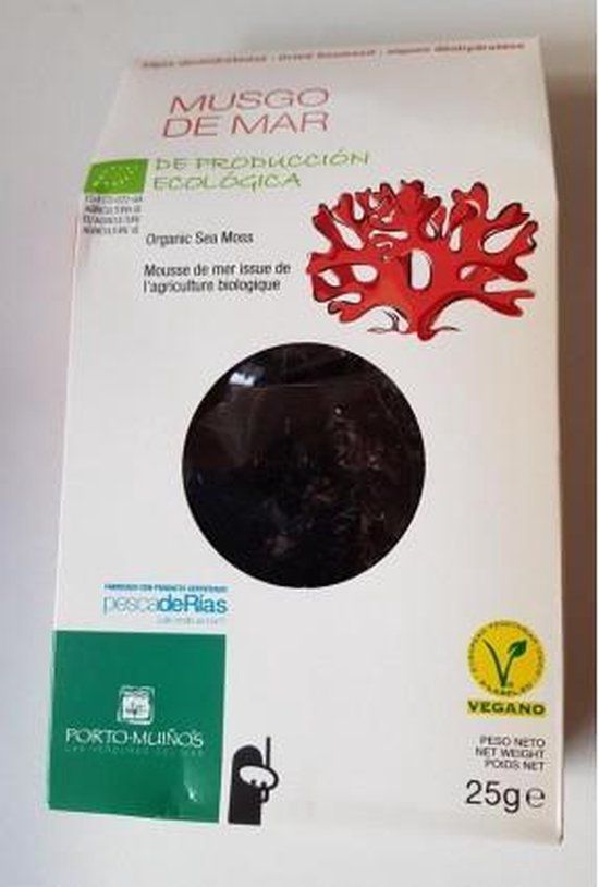Porto-muinos Alga Musgo De Irlanda Desh Bio 25g