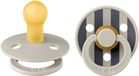 Bibs Colour Fopspeen - Rond - 2 Stuks - 6-18 Mnd - Sand Mix