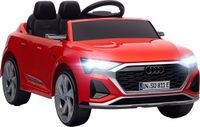 AIYAPLAY Elektrische Ride-on Auto - Kunststof, Metaal - 98L x 49,5B x 43H cm - Rood