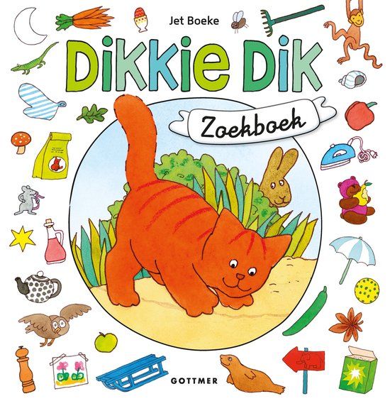 Dikkie Dik - Dikkie Dik zoekboek | Jet Boeke | Hardcover