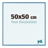 Your Decoration Cadre Puzzle 50x50 cm Acier Bleu