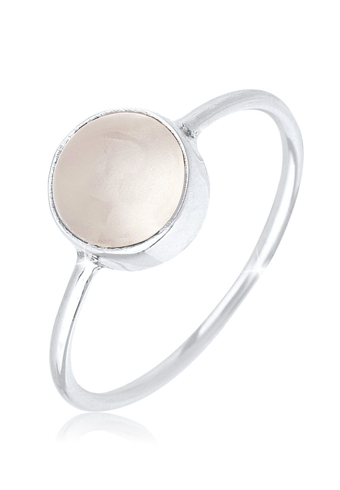 Elli Ring Maansteen 925 Sterling Zilver