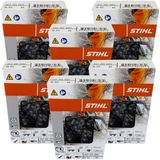 Stihl 6x 3/8" Rapid Super (RS) chaîne de tronçonneuse 63 cm 3/8" 1.6 mm 6 pièces