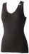 Avet Dames hemdje 7528 spencer model - Dames katoenen onderhemd V-hals - Singlet - Zwart / L