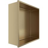 BES LED Leoni Nima Inbouwnis - 30x30x10cm - Geborsteld Goud