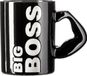 G***-M Big Boss mok zwart keramiek 450 ml