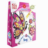 Sabbiarelli Creatieve Zandschilderen Tas Geheime Tuin Bloemen Knutselset