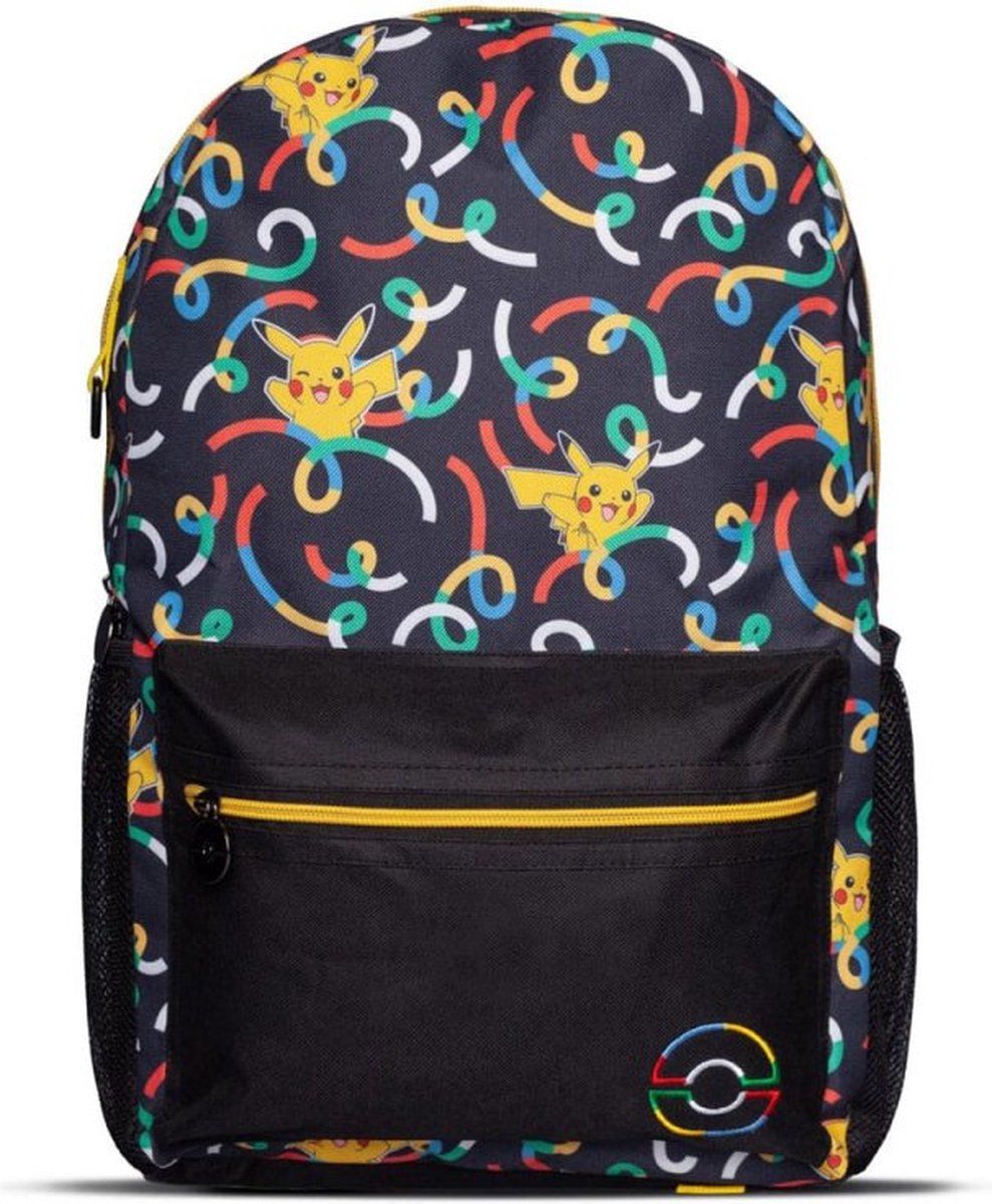 Difuzed Pokemon - Pikachu Swirls Backpack
