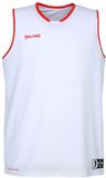Spalding Move Tank Top Wit/Rood