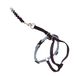 PetSafe Come With Me Kitty harnas en bungee riem, harnas voor katten, groot, zwart/zilver