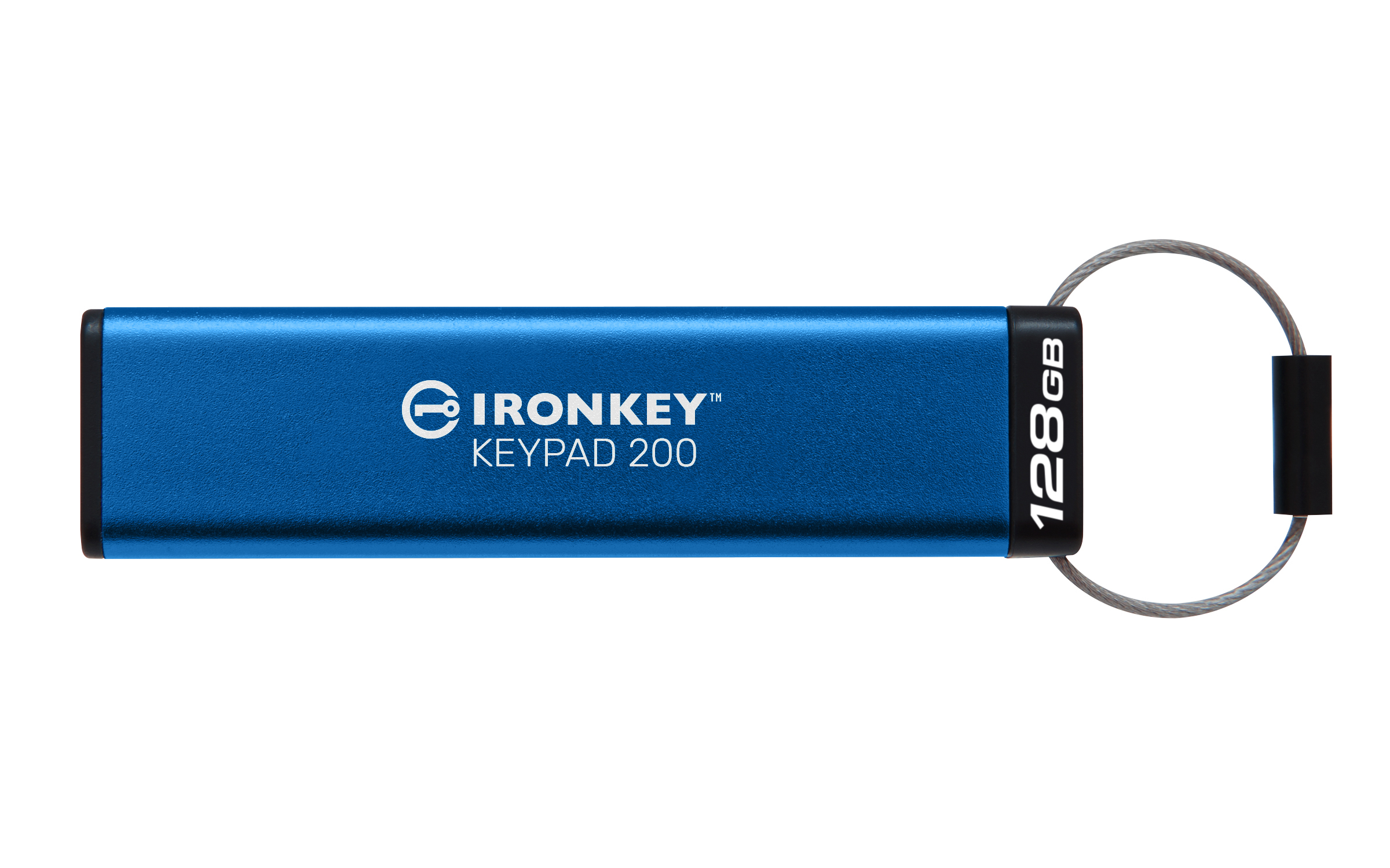 Kingston Technology IronKey  128GB IronKey Keypad 200, FIPS 140-3 Lvl 3 (aangevraagd) AES-256 versleuteld