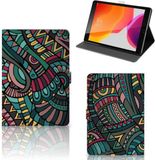 B2Ctelecom iPad 10.2 2019 | iPad 10.2 2020 | 10.2 2021 Tablet Hoes Aztec