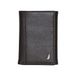 Nautica Classic J-Class lederen portemonnee, Bruin, One Size, klassiek