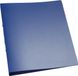 Q-CONNECT ringmap, PP, 2 ringen, 25 mm, transparant blauw