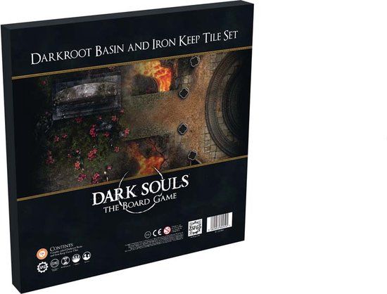 Steamforged Games Dark Souls: The Board Game Darkroot Basin and Iron Keep Tile Set