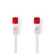 Nedis CCGP85216WT50 - Netwerkkabel - 5 m - Wit