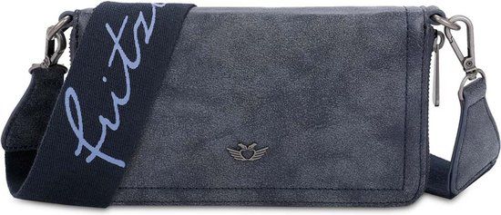 Fritzi aus Preußen Lou Vintage Schoudertas Dames - Blauw