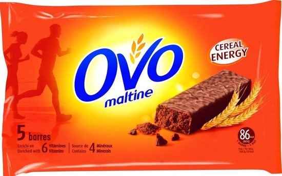 Ovomaltine Cereal energybar 5 X 20 G