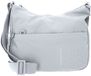 Mandarina Duck MD20 Hobo Bag Pearl Lichtgrijs