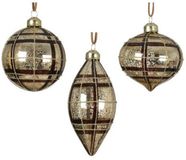 Decoris Kaemingk Kerstbal glas d8 cm goud a3 Decoris