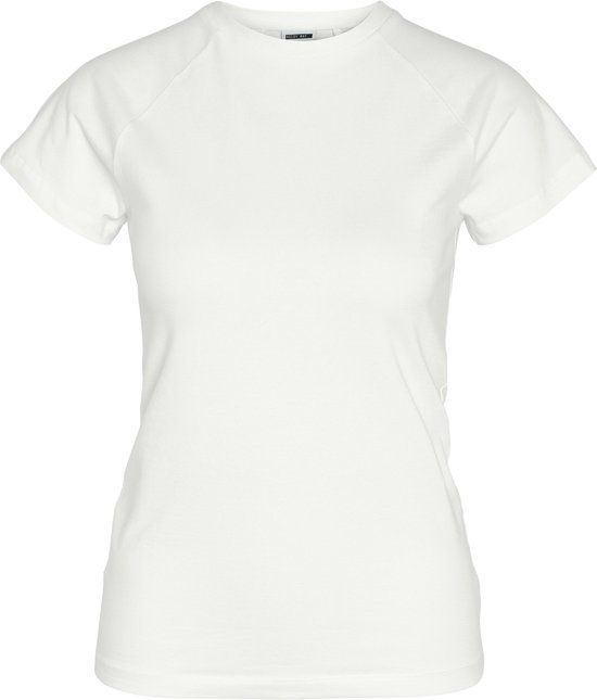 Noisy may T-shirt Nmkatinka S/s Raglan Top Fwd Jrs - Bright White - L