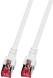 EFB-Elektronik Techtube Pro - Internetkabel S/FTP CAT6 - wit - 1 meter