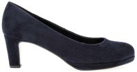 Gabor Dames Blauwe Blokhak Pumps 01.260.46