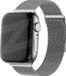 Bandz Milanese loop band geschikt voor Apple Watch 1/2/3/4/5/6/8/9/SE - Maat: 38/40/41/42mm - Zilver