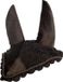 HKM Ear bonnet Pony Dark Brown/Dark Brown