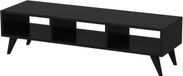 homemaniac Homemania Tv-meubel Manolya 120x35x40 cm zwart