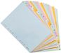 Exacompta 2621E 20x Interc. A-Z A4 Carte 160g pastel
