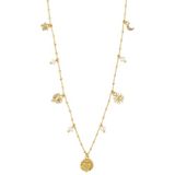 PILGRIM gold plated ketting Mylan